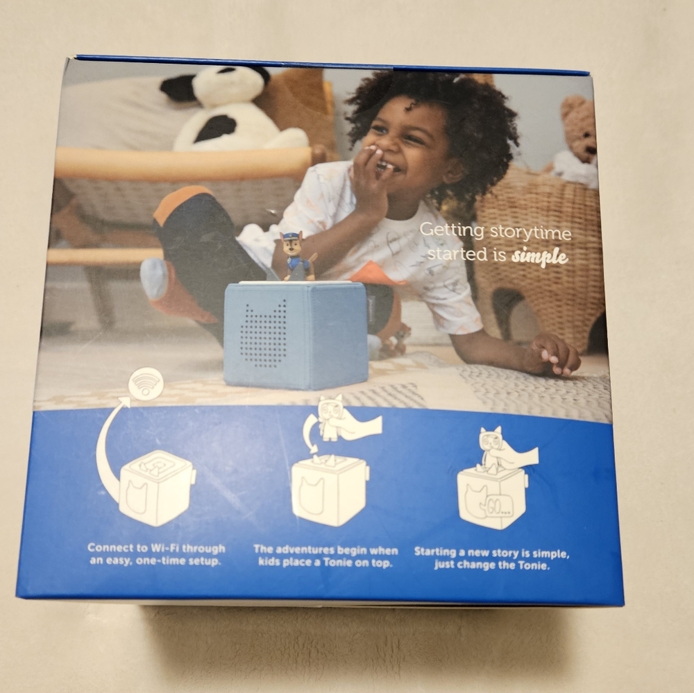 Brand New Blue Toniebox Starter Set with Paw Patrol Chase Tonie - Picture 5 of 6